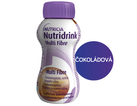 Nutridrink Multi Fibre čokoládová