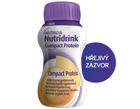 Nutridrink Compact Protein hřejivý zázvor